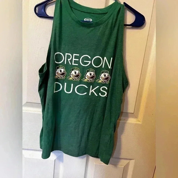 Womens XL Concepts Sport Green/ Black Oregon Ducks Tank Top - Picture 1 of 3